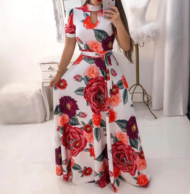 Elegant Swing Maxi Dress