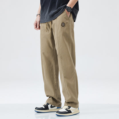Men's Thickened Fleece-Lined Cotton Casual Pants