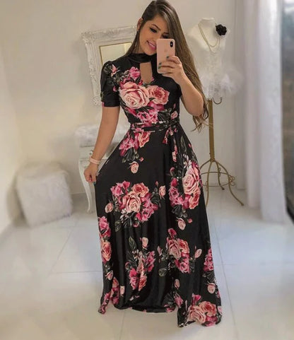 Elegant Swing Maxi Dress