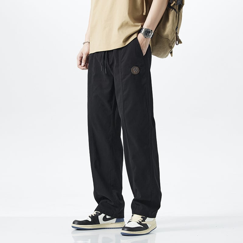Men's Thickened Fleece-Lined Cotton Casual Pants