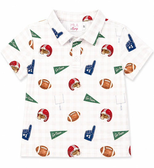 Boys Friday Night Lights S/S Polo