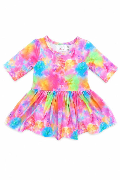Swirly Whirly 3/4 Sleeve Twirl Bodysuit