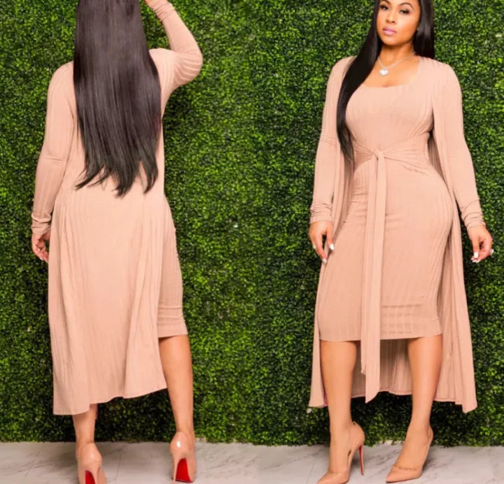 Flowing Halter Neck Dress