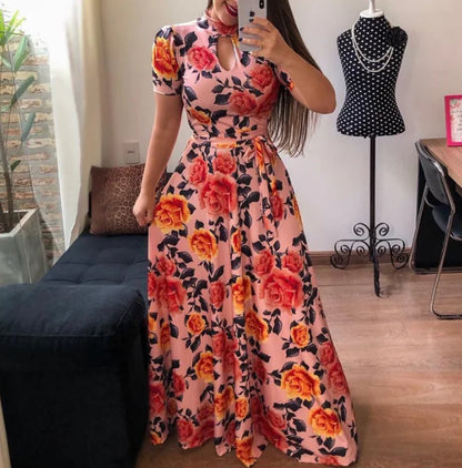 Elegant Swing Maxi Dress