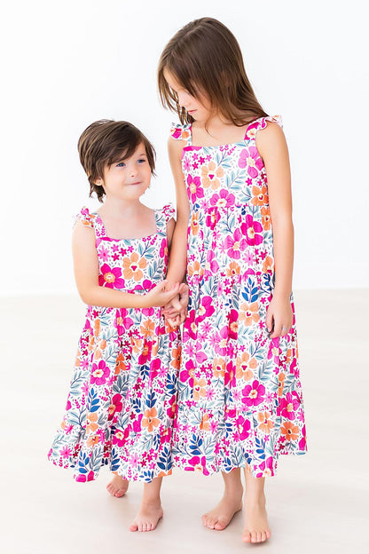 Garden Party Ruffle Maxi Dress
