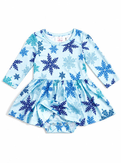 Winter Wonderland L/S Twirl Bodysuit