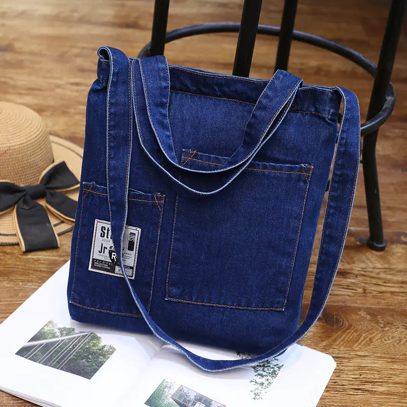 Shoulder Bag, Tote, Denim