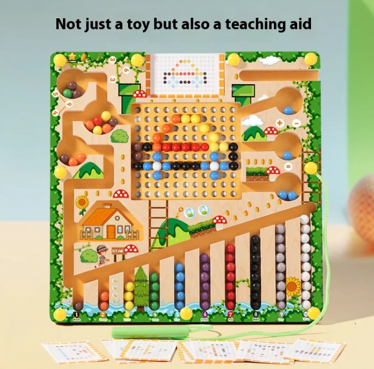 Digital Maze Wooden Puzzle