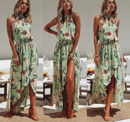 Boho Beach Elegance Maxi Dress