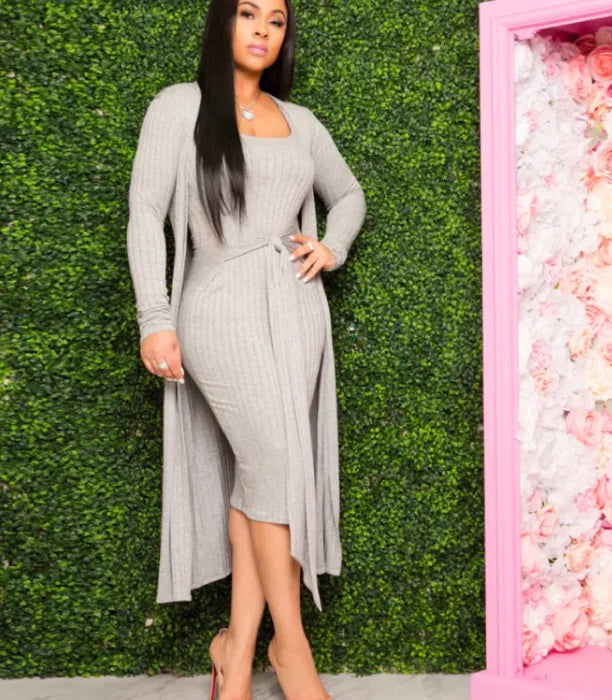 Flowing Halter Neck Dress