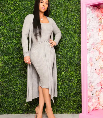 Flowing Halter Neck Dress